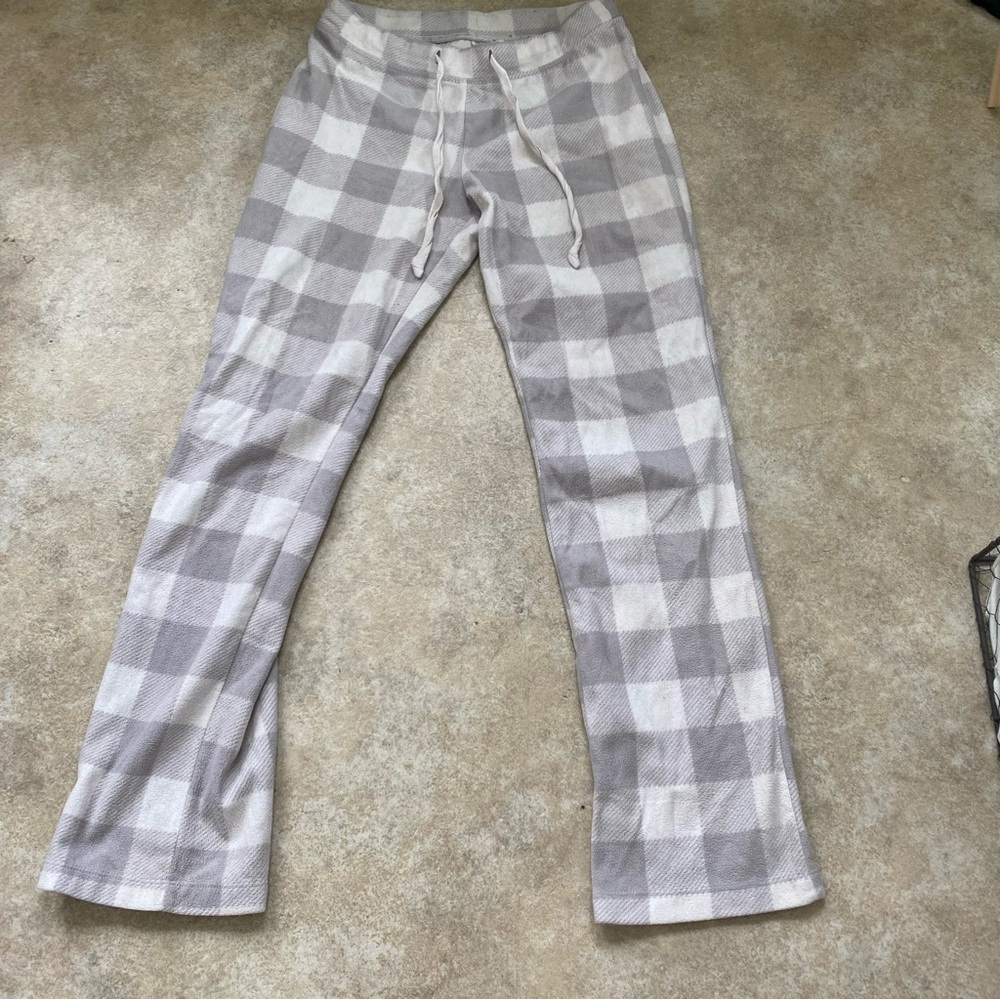 Old Navy Grey White Plaid Pajama Pants Women’s XS | Comfy Loungewear